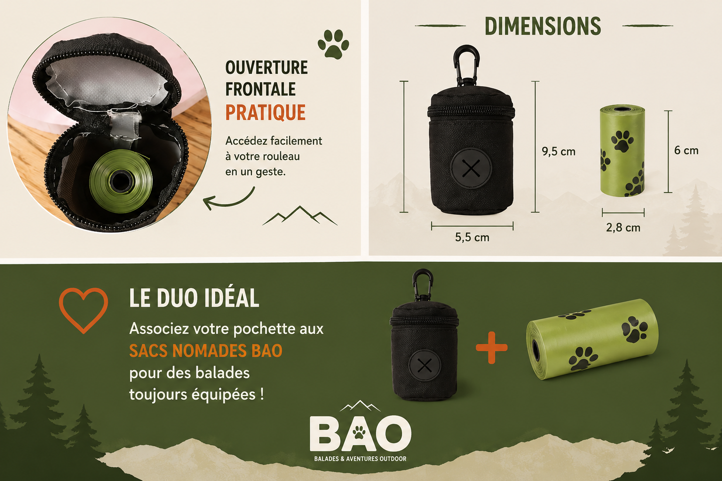 Pochette Nomade - BAO