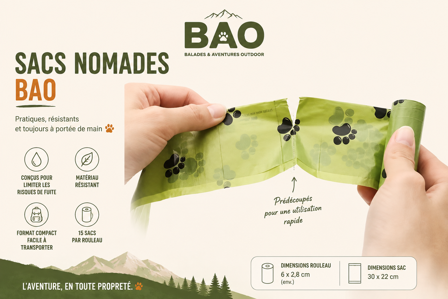 Sacs Nomades - BAO